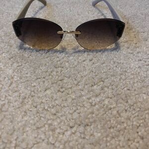 Christian Dior White and Beige Dior Glasses💥